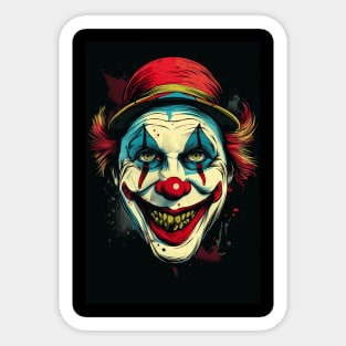 Art the clown Sticker